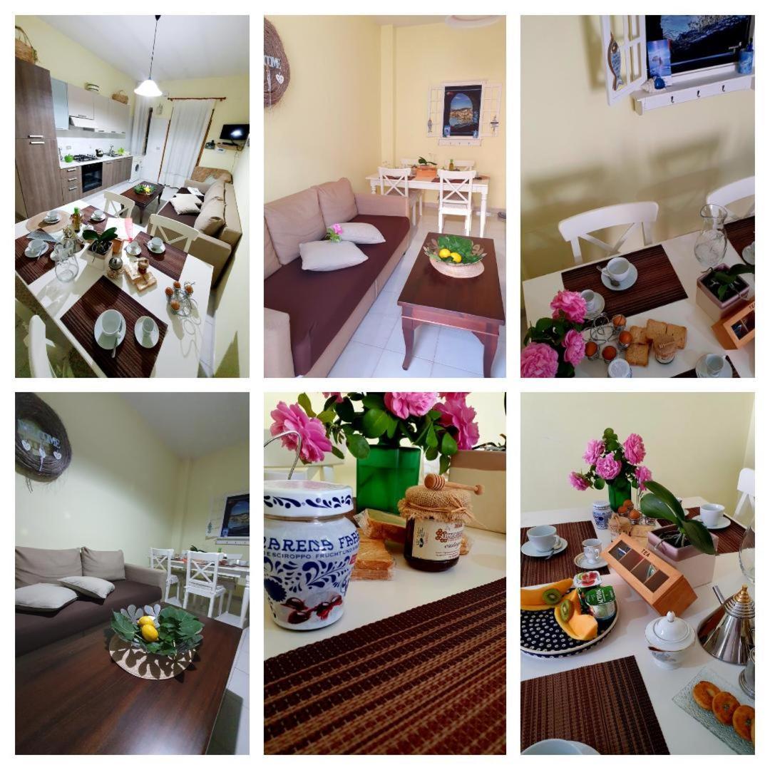 Casa Vacanze Rosy "Nel Verde" パリヌロ エクステリア 写真